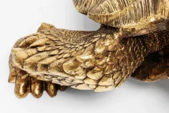 KARE DESIGN Dekofiguren|Dekofiguren Tiere & Pflanzen-Deko Figur Turtle 30142 Gold