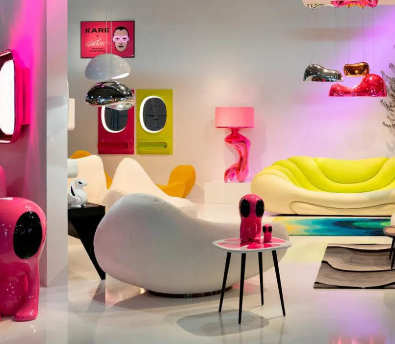 Abstrakte Dekofiguren|Dekofiguren|KARE X KARIM RASHID Deko-Figur Blobb 57770 Pink