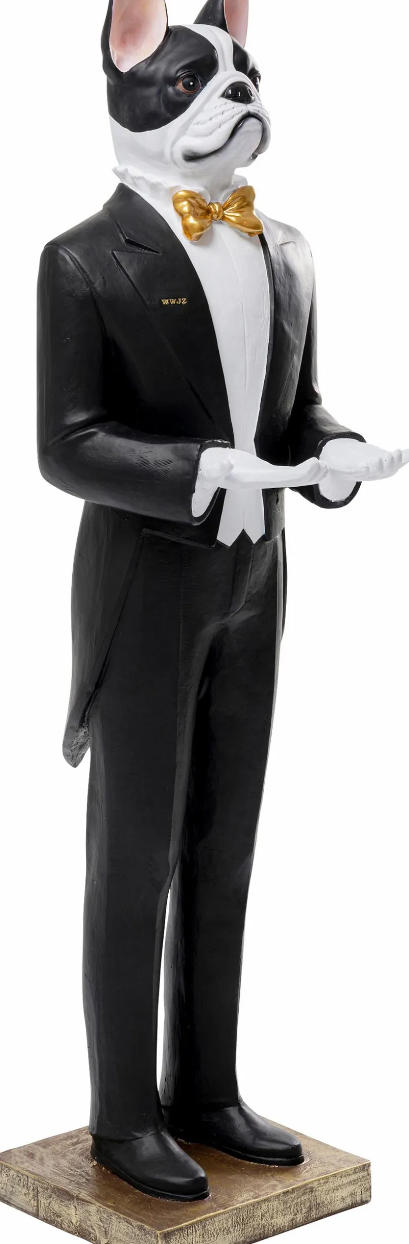 Abstrakte Dekofiguren|Dekofiguren|KARE DESIGN Deko-Figur Butler Dog Alfred 53764 Bunt