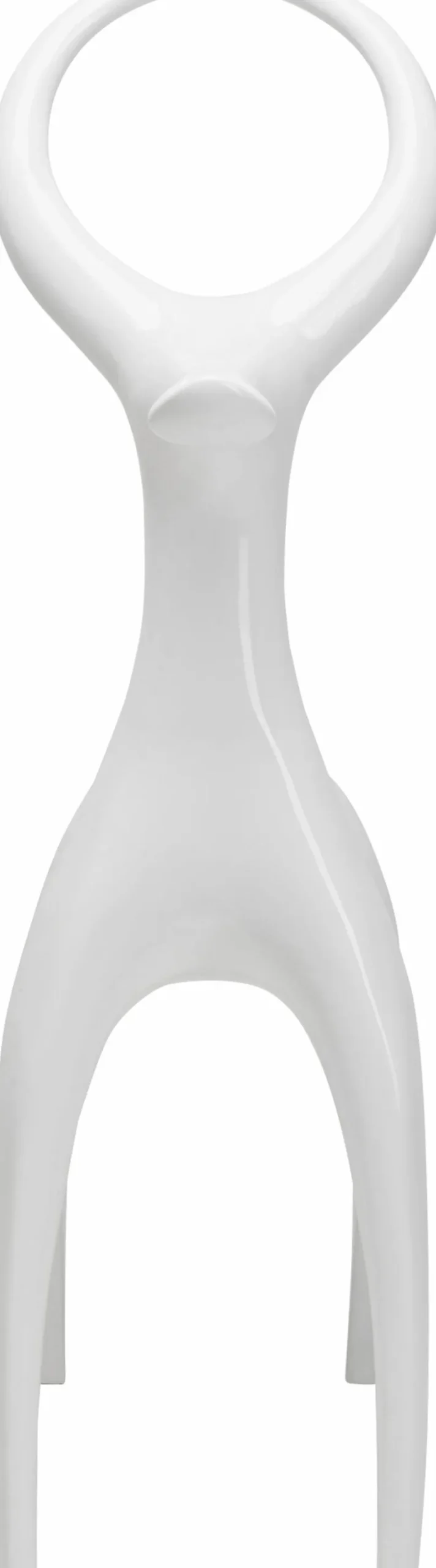 Dekofiguren Tiere & Pflanzen|Dekofiguren|KARE X KARIM RASHID Deko-Figur Fawn 57766 Weiß