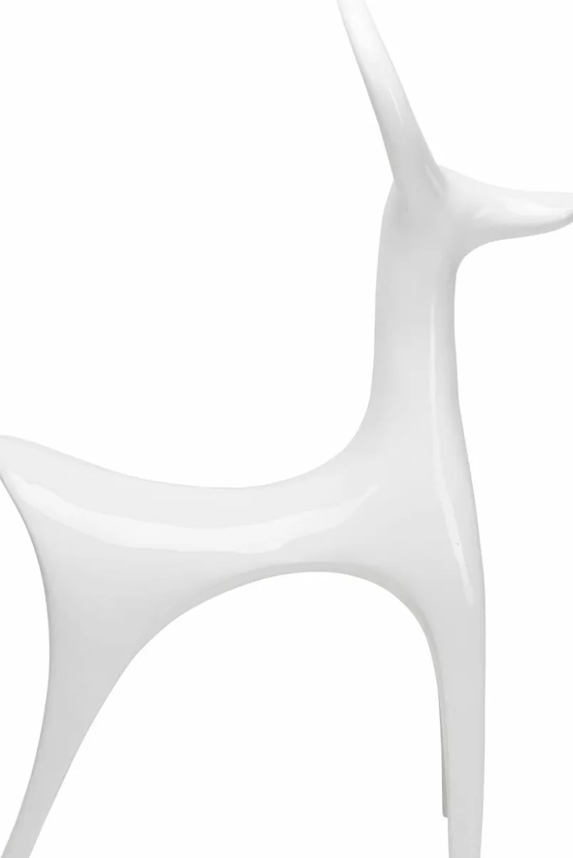 Dekofiguren Tiere & Pflanzen|Dekofiguren|KARE X KARIM RASHID Deko-Figur Fawn 57766 Weiß