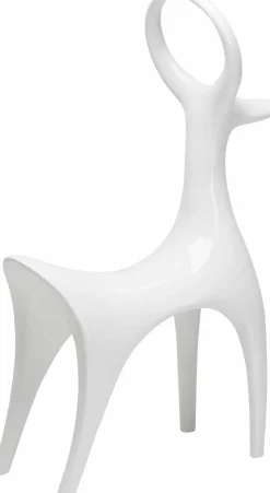 Dekofiguren Tiere & Pflanzen|Dekofiguren|KARE X KARIM RASHID Deko-Figur Fawn 57766 Weiß