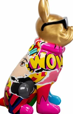 Dekofiguren Tiere & Pflanzen|Abstrakte Dekofiguren|KARE DESIGN Deko-Figur Grafitti Dog 56345 Bunt