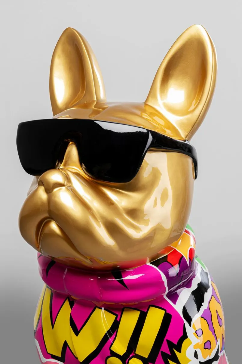 Dekofiguren Tiere & Pflanzen|Abstrakte Dekofiguren|KARE DESIGN Deko-Figur Grafitti Dog 56345 Bunt