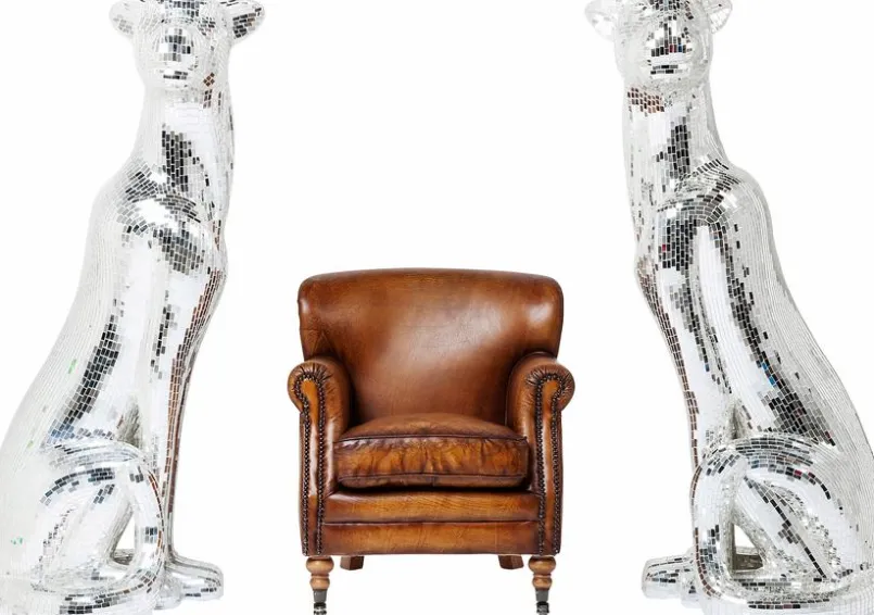 Dekofiguren|Dekofiguren Tiere & Pflanzen|KARE DESIGN Deko-Figur Welcome Panther 39252 Transparent