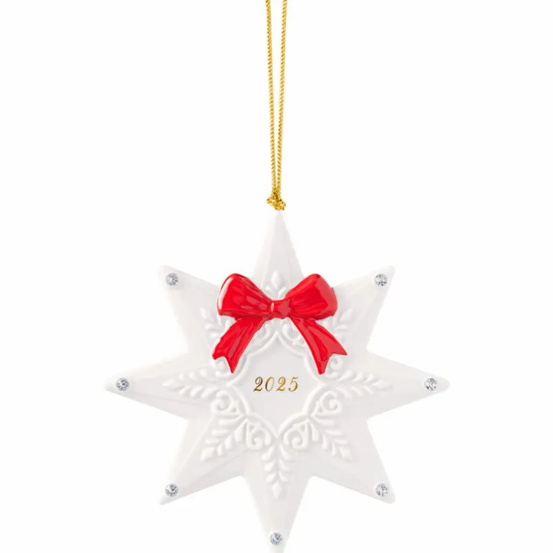 Villeroy & Boch Hängende Deko|Für Den Weihnachtsbaum-Deko-Hänger Christmas Classics 2025 Weiß