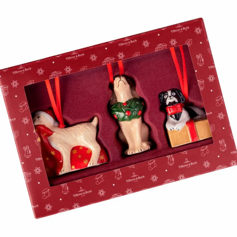 Für Den Weihnachtsbaum|Dekorationsartikel|Villeroy & Boch Deko-Hänger Nostalgic Ornaments 3tlg. Bunt