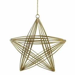 Für Den Weihnachtsbaum-Deko-Hänger Stern Ø 15 cm Gold