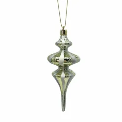 Für Den Weihnachtsbaum| Deko-Hänger Tropfenform 15,1 cm Gold