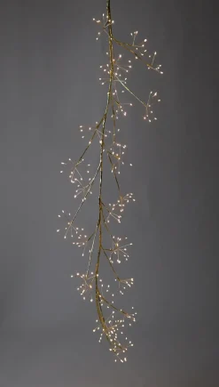 Leuchtobjekte|AM Design Deko-Leuchte Cluster Dolde Gold