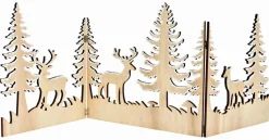 Deko-Objekt Aufsteller - Winterwald< Best