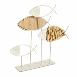 Deko-Objekt Fische 30 x 30,3 cm< Sale