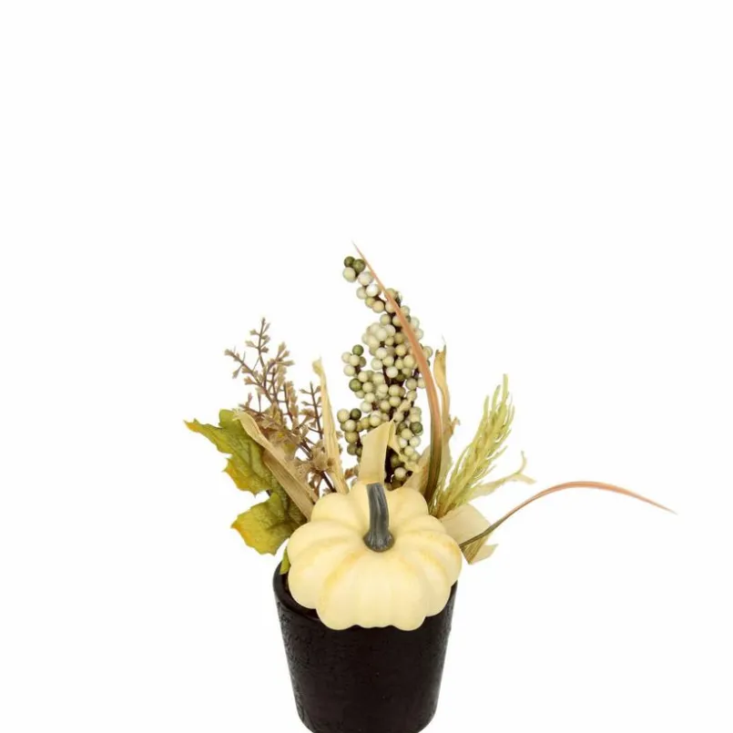 Deko-Objekt Gesteck - Kürbis 18 cm< Best