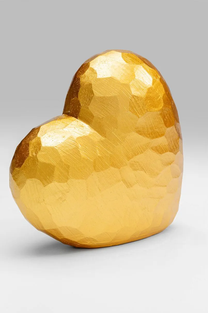 KARE DESIGN Dekofiguren-Deko-Objekt Heart Gold