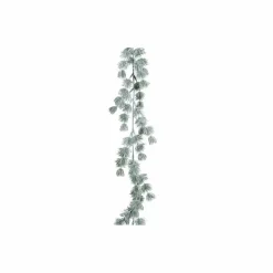 Dekofiguren| Deko-Objekt Lärchengirlande 120 cm Grün
