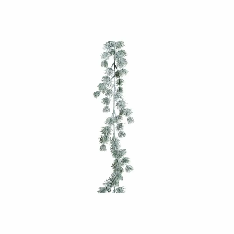 Dekofiguren| Deko-Objekt Lärchengirlande 120 cm Grün