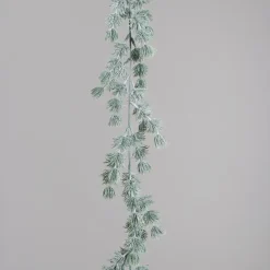 Dekofiguren| Deko-Objekt Lärchengirlande 120 cm Grün
