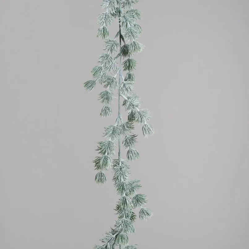 Dekofiguren| Deko-Objekt Lärchengirlande 120 cm Grün