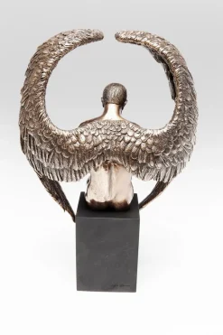 KARE DESIGN Dekofiguren-Deko-Objekt Nude Sad Angel Gold