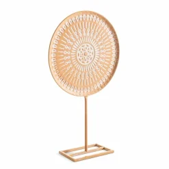 Dekofiguren| Deko-Objekt Teller 50,5 cm Braun