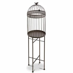 Dekofiguren| Deko-Objekt Vogelkäfig Gold