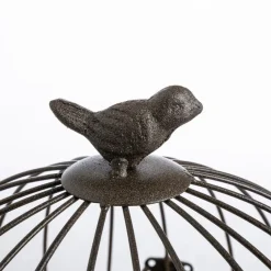 Dekofiguren| Deko-Objekt Vogelkäfig Gold