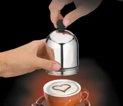 Cilio Kaffee & Tee-Dekorierstreuer Ø 7 cm Silber