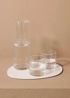 Bar- & Weinzubehör|Metallbude Deko-Tablett Siva Weiß