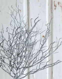 Deko-Zweig Glitter 40 cm<