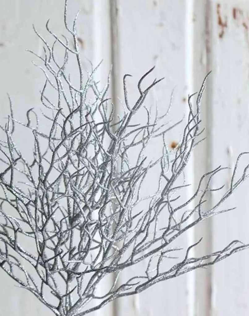 Deko-Zweig Glitter 40 cm<