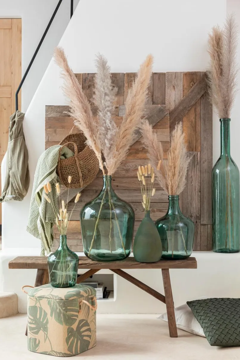 Gräser|DAHEIM Deko-Zweig Pampasgras 137 cm Creme