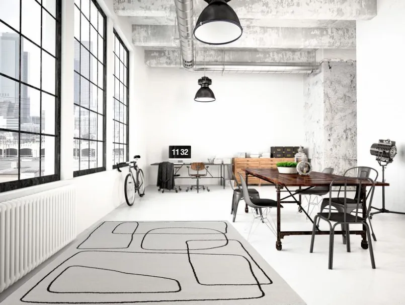 Designteppich Atelier 133 x 190 cm<