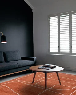 Moderne Teppiche| Designteppich Atelier 133 x 190 cm Rust