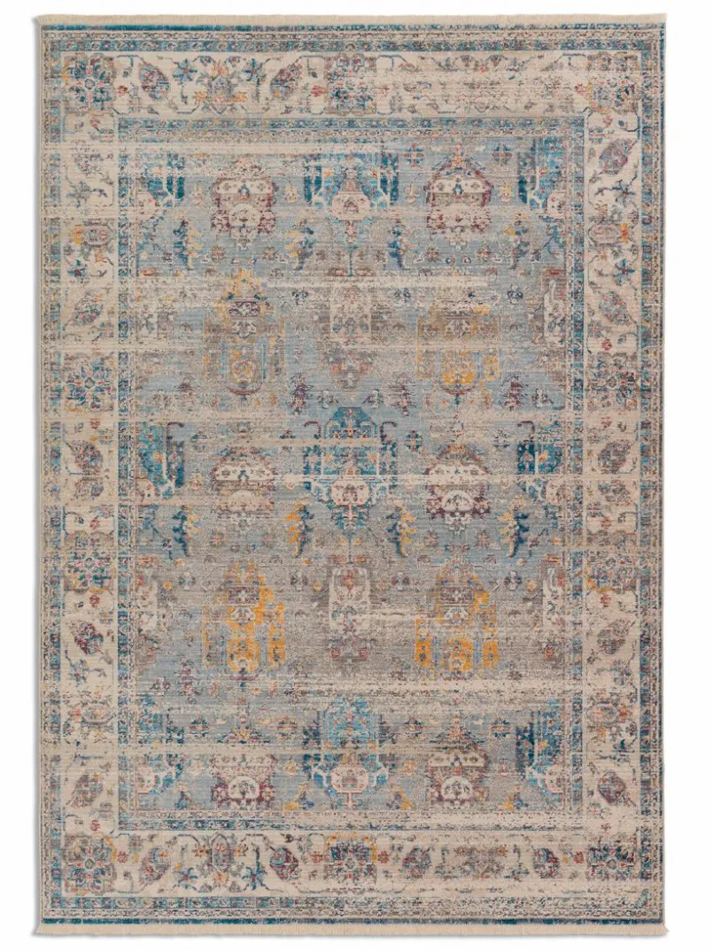 SCHÖNER WOHNEN-Kollektion Orient-Teppiche|Moderne Teppiche-Designteppich Mystik 133 x 185 cm Blau