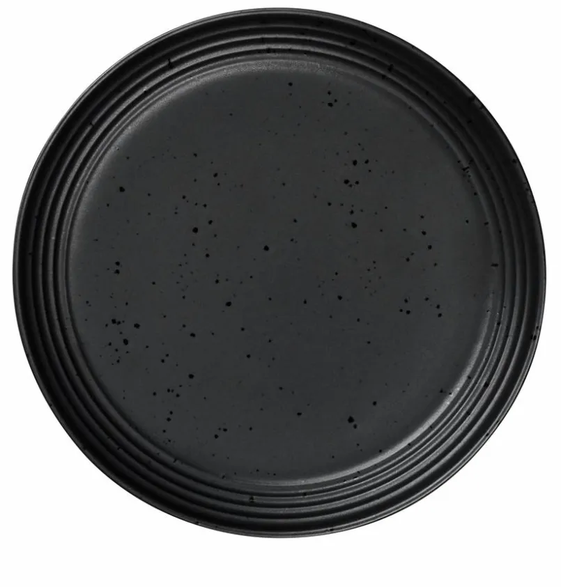 ASA Selection Geschirr-Dessertteller Japandi Ø 17,5 cm Schwarz
