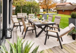 Gartenstühle|Gartensessel-Dining Sessel Salines Natur / Beige