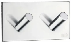 Badzubehör|Beslagsboden Doppel-Haken null Chrom