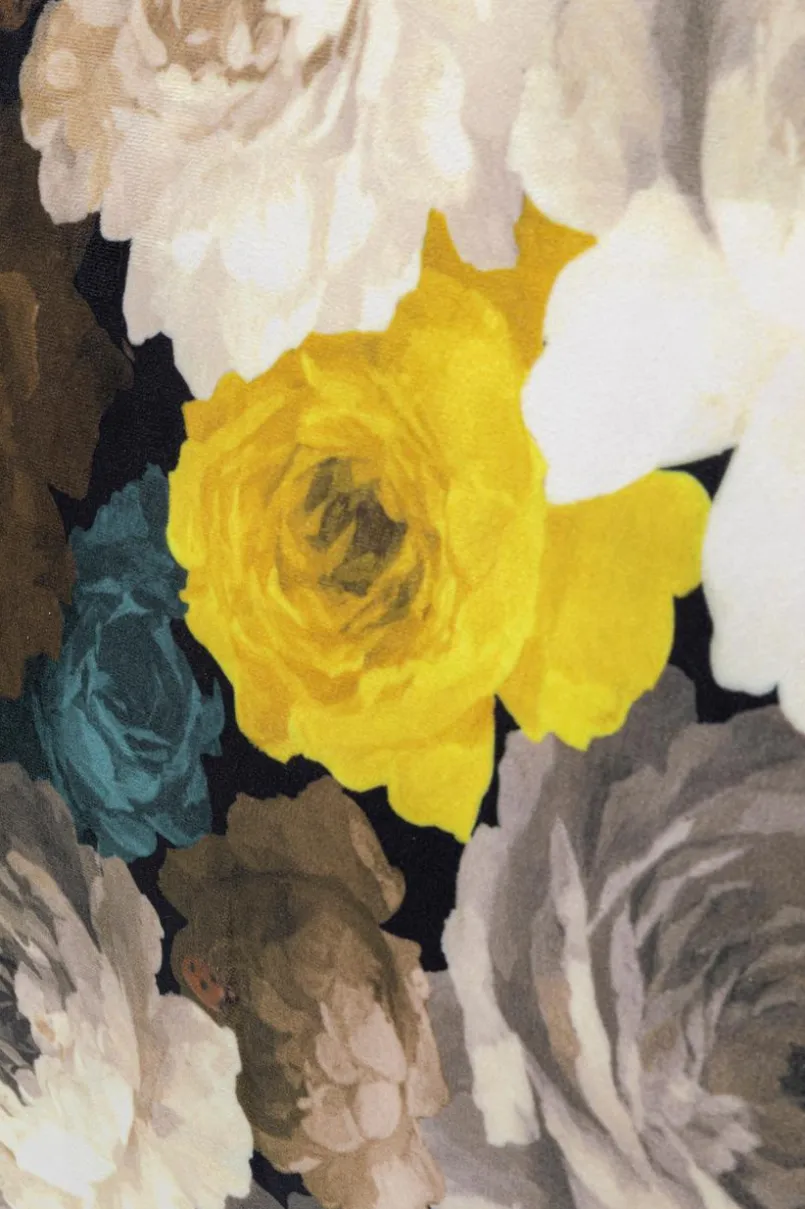 KARE DESIGN Sessel-Drehsessel Peony Flower 84685 Bunt
