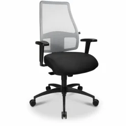 TopStar Bürostühle-Drehstuhl Comfort SY Schwarz / Weiß