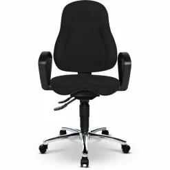 Sitness Bürostühle-Drehstuhl Basic 100 Schwarz