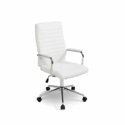 Bürostühle|BOOOM Drehstuhl Valence Weiß