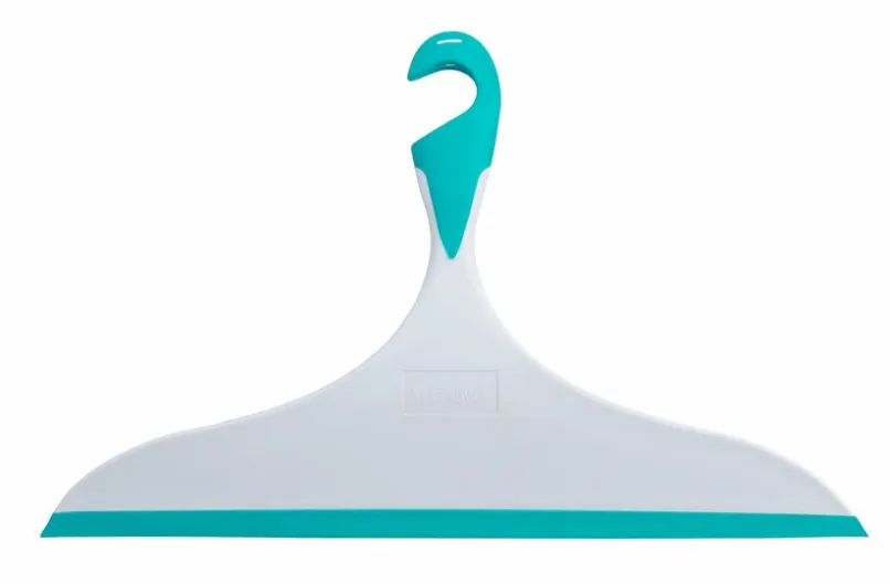 Badzubehör|Badregale|WENKO Duschabzieher Loano XXL Blau