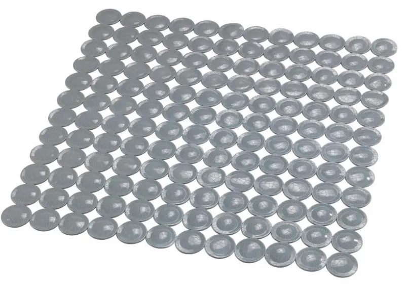 Badteppiche|WENKO Duscheinlage Belem 54 x 54 cm Grau