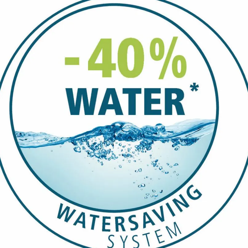 WENKO Badzubehör-Duschkopf Watersaving Silber