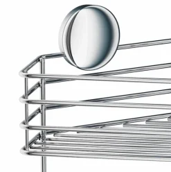 Beslagsboden Badzubehör-Duschregal Basket Silber