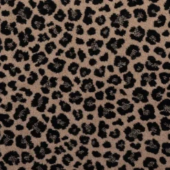 Hand- & Duschtücher-Duschtuch Leo 70 x 140 cm Schwarz / Braun