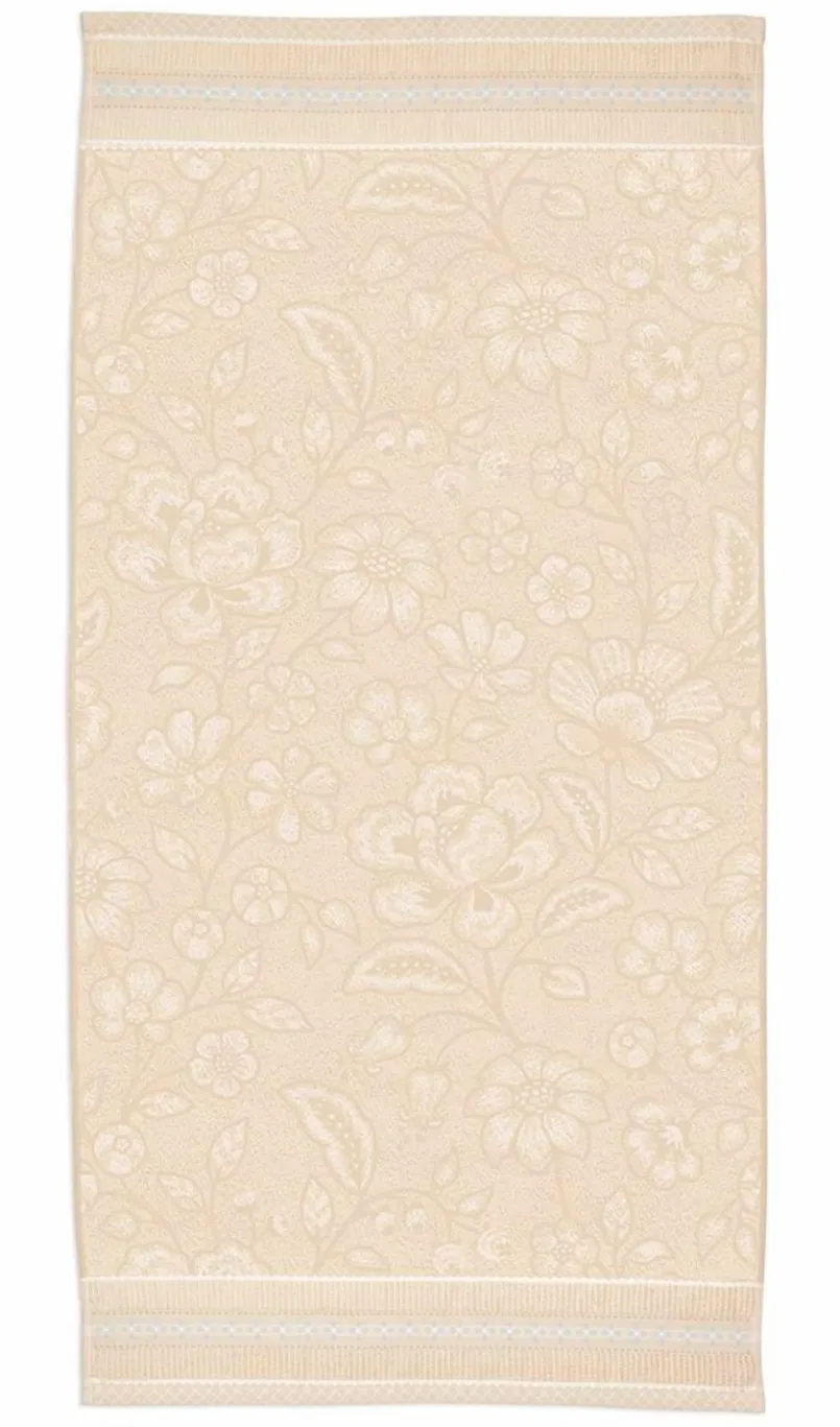 Hand- & Duschtücher|PIP Studio Duschtuch Jasmin 70 x 140 cm Sand