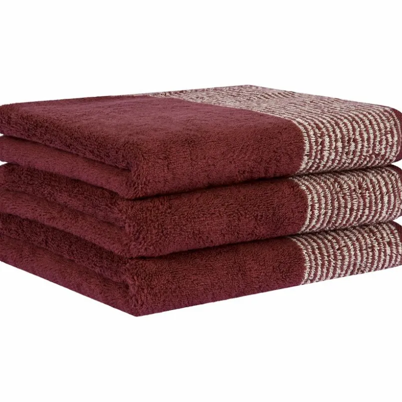 CaWö Hand- & Duschtücher-Duschtuch Luxury Home 80 x 150 cm Bordeaux