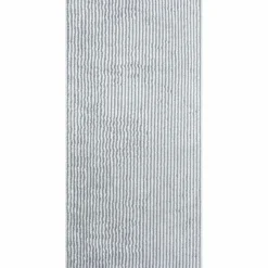 CaWö Hand- & Duschtücher-Duschtuch Two-Tone Stripe 80x150cm Platin