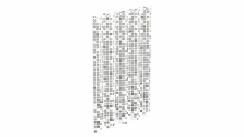 Duschvorhang Mosaik 180 x 200 cm<